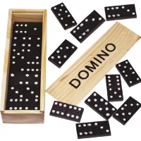 Domino puidust karbis