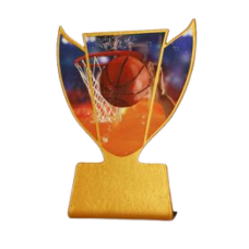 Karikakujuline metallist korvpalliplaat SL-BAS