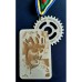 Lasergraveeritud vineerist medal 80_1 mm
