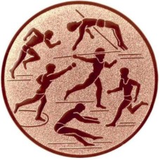 Žetoon kergejõustik 25 mm pronks