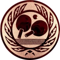 Žetoon lauatennis 25mm Pronks