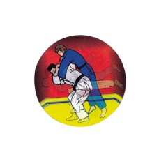 Žetoon judo 25 mm hologramm AL512