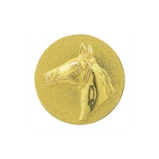 Žetoon ratsutamine 25 mm kuldne AL25156