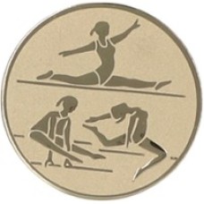 Žetoon võimlemine 25 mm kuldne