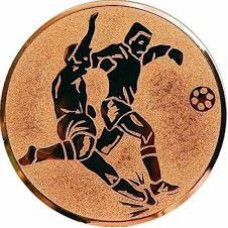 Žetoon jalgpall 25 mm kuldne A2D1