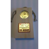 Medal puidust plaadil MPU17090