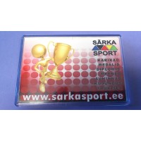 Meenemagnet klaasplastis L