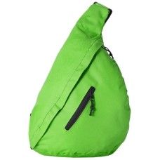 Brooklyn kolmnurkne üleõla seljakott. heleroheline