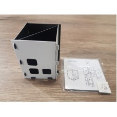 Pliiatsitops plastikust  (valge)