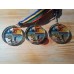 Kristallmedal 90mm karbis