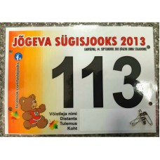 Rinnanumber A5 Papp/laminaat