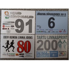 Rinnanumber A5 Papp/laminaat