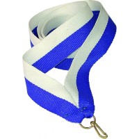 Medalipael sinine-valge, 22mm